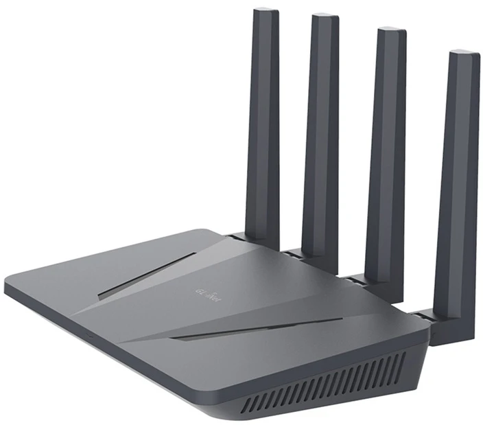 Maršrutizatorius - GL.iNet GL-AX1800 Wi‑Fi 6 Dviejų Juostų Maršrutizatorius