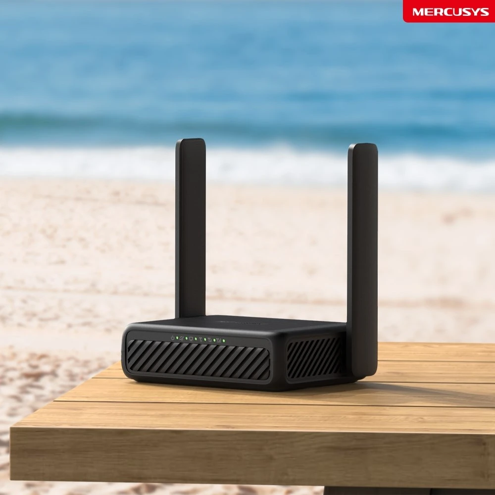 Mercusys | MB113-4G | Wireless 4G LTE Portable Maršrutizatorius | 802.11n | Ethernet LAN (RJ-45) jungtys 2 | 300 Mbit/s | Mesh Support No | MU-MiMO No | 4G