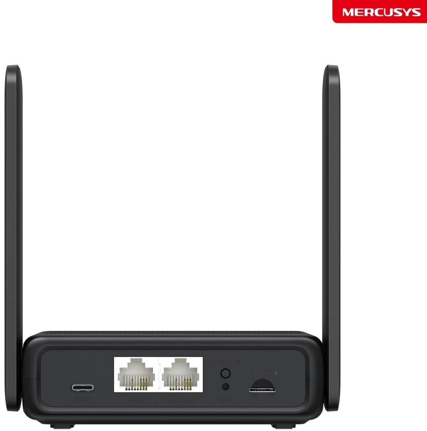 Mercusys | MB113-4G | Wireless 4G LTE Portable Maršrutizatorius | 802.11n | Ethernet LAN (RJ-45) jungtys 2 | 300 Mbit/s | Mesh Support No | MU-MiMO No | 4G