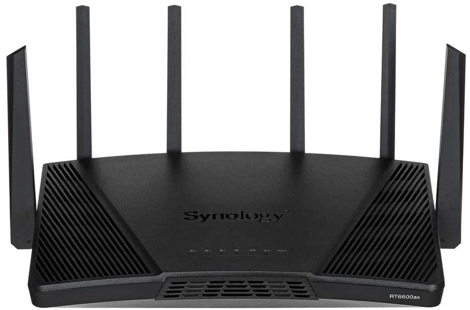 Synology RT6600ax Ultra-fast and Secure Belaidis maršrutizatorius for Homes | Synology | Ultra-fast and Secure Belaidis maršrutizatorius for Homes | RT6600ax | 802.11ax | 4800 Mbit/s | Ethernet LAN (RJ-45) jungtys 5 | Mesh Support No | MU-MiMO Yes | No mobile broadband | Antenna type External antena x 6 | 24 mėn.