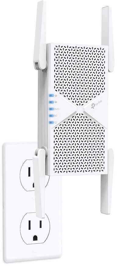 Maršrutizatorius TP-LINK BE6500 dviejų dažnių „Wi-Fi 7“ diapazono plėtiklis | RE405BE | 2,4 GHz, 5 GHz | 802.11ax | 688/5764 Mbit/s | Ethernet LAN (RJ-45) jungtis 1 | MU-MiMO Ne | PoE
