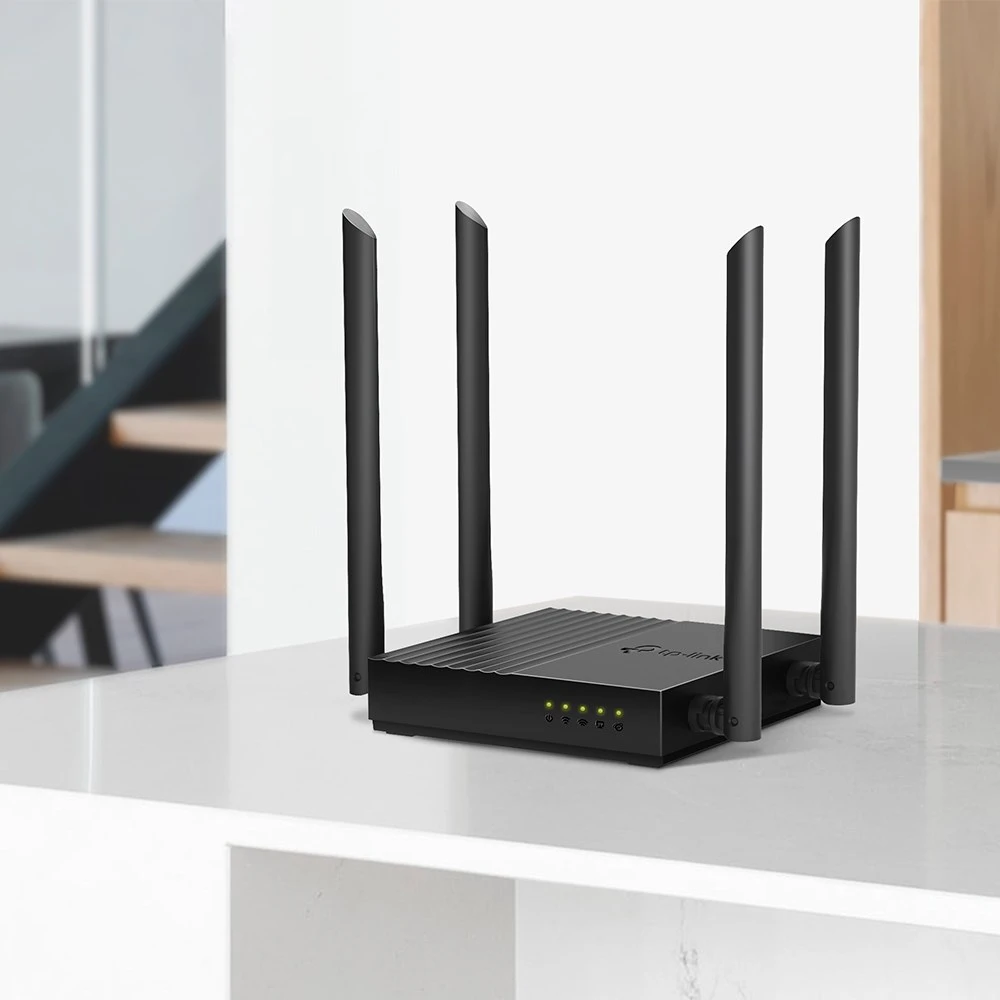 TP-LINK Archer C64 AC1200 dviejų dažnių WiFi maršrutizatorius