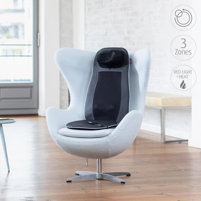 Medisana MCN Shiatsu masažinė sėdynė, juodos spalvos (88930)