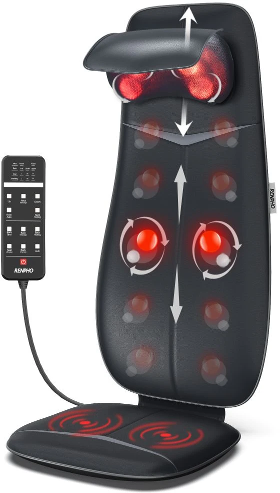 RENPHO Neck & Back Massage Cushion S Juodas