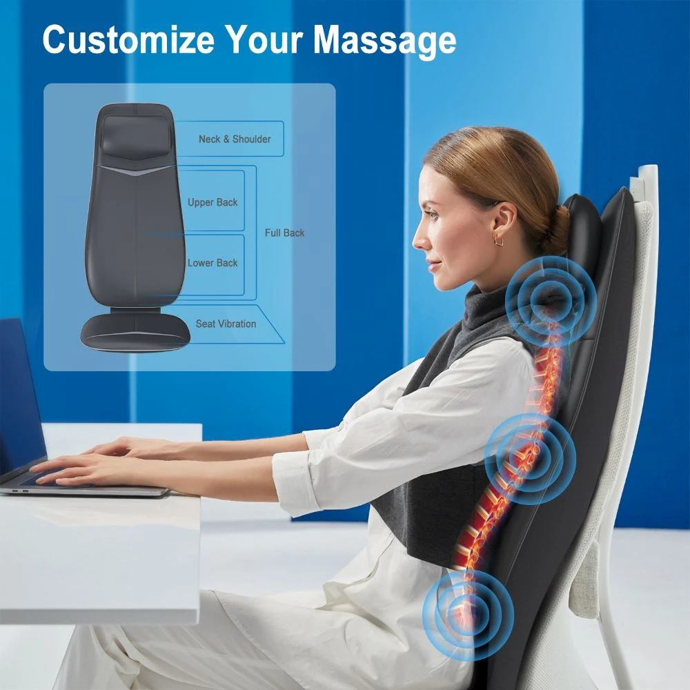 RENPHO Neck & Back Massage Cushion S Juodas