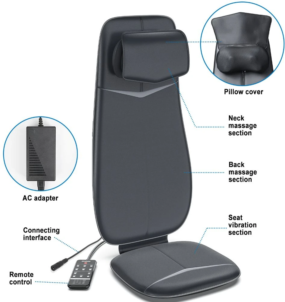 RENPHO Neck & Back Massage Cushion S Juodas