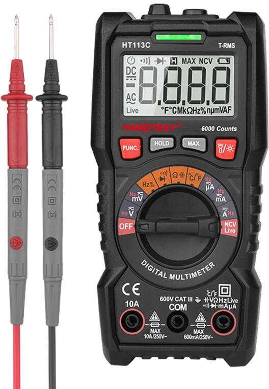 Habotest HT113C universalus skaitmeninis multimetras