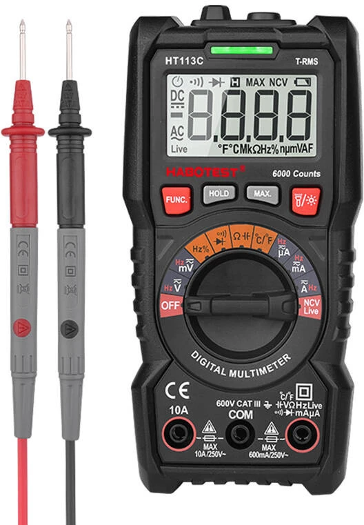 Habotest HT113C universalus skaitmeninis multimetras