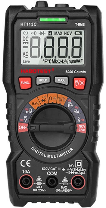 Habotest HT113C universalus skaitmeninis multimetras