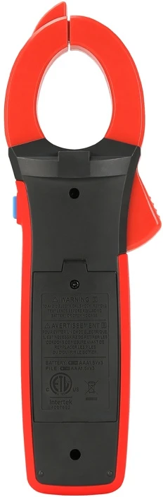 Srovės matavimo replės, 1000V AC/DC, 1000A AC/DC, 60MOm, 60mF, analoginė skalė, 1000C, LPF, LoZ, ACV, UNI-T
