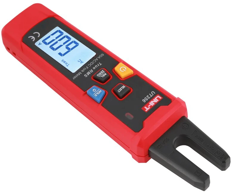 Matuoklis - UNI-T UT256 Žnyplinis Matuoklis 60A AC/DC, 600V Tikras RMS, Juodas