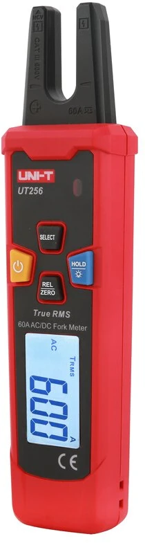 Matuoklis - UNI-T UT256 Žnyplinis Matuoklis 60A AC/DC, 600V Tikras RMS, Juodas