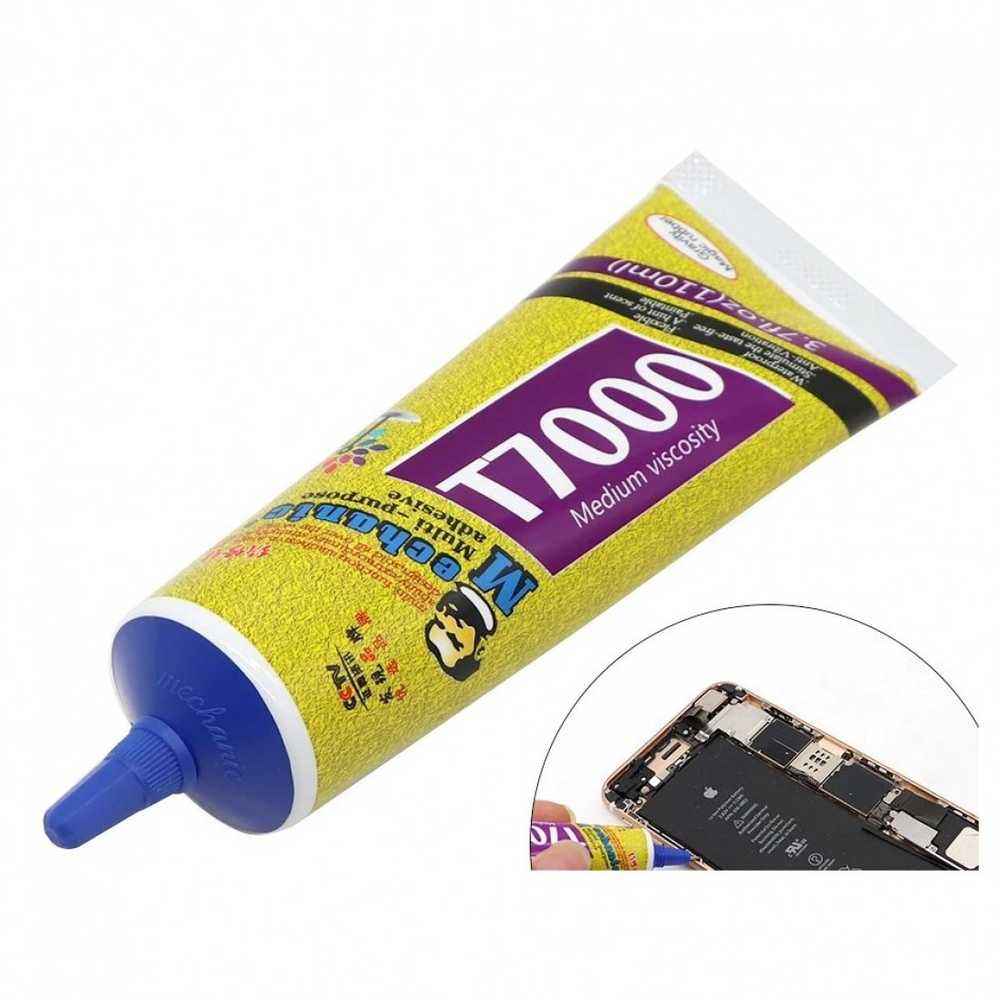 Ausinės Mechanic T7000 Juodas Klijai - 50 ml Telefono Remontui