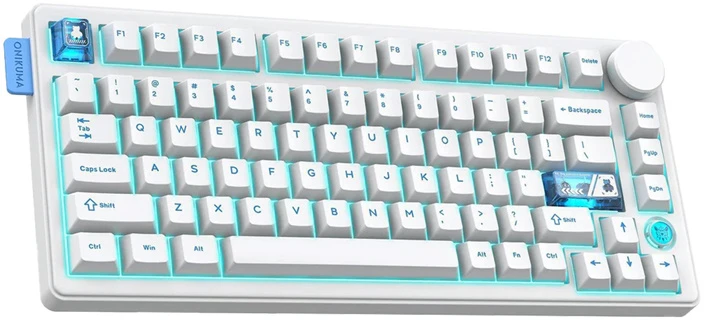 ONIKUMA MT706 Klaviatūra (baltas) (QWERTY)