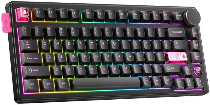 ONIKUMA MT706 Klaviatūra (juodas) (QWERTY)