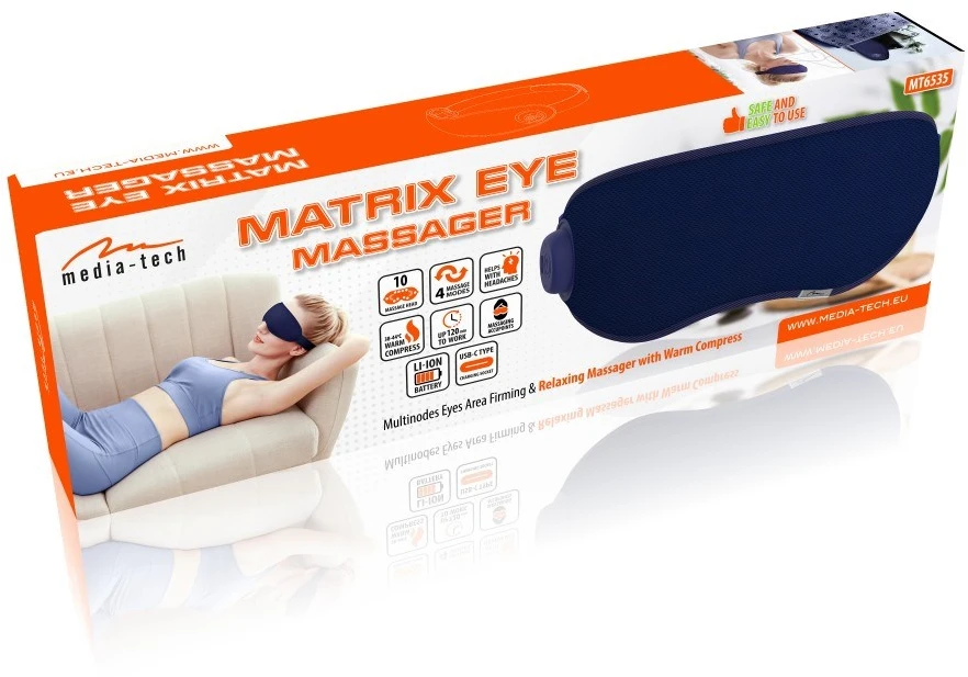 Media tech Akių srities masažuoklis MATRIX EYE MASSAGER MT6535.