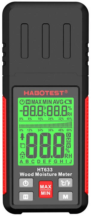 Medienos drėgmės matuoklis Habotest HT633