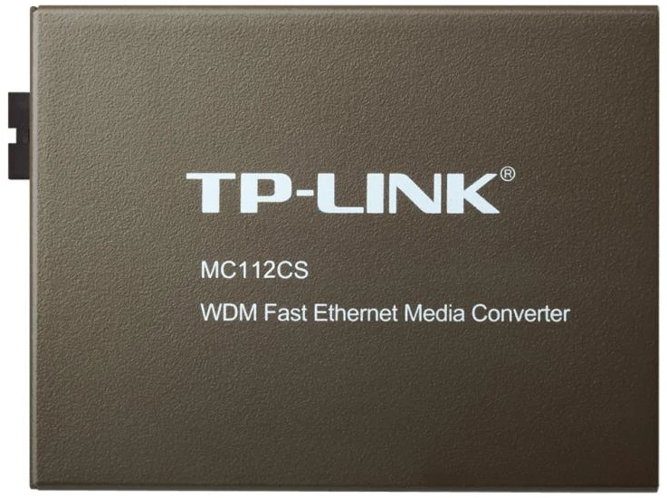 Medijos Konverteris - TP-Link MC112CS 100 Mbps 100BASE-FX Į 100BASE-TX Vienmodis 20 km WDM SC