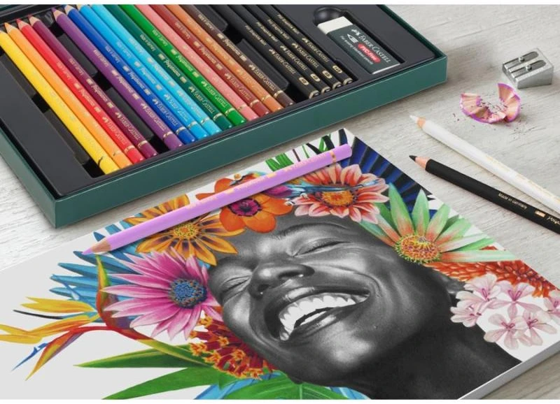 Carruzzo Faber-Castell Polychromos & Pitt Graphite Matt Set Multi spalvos 48 vnt