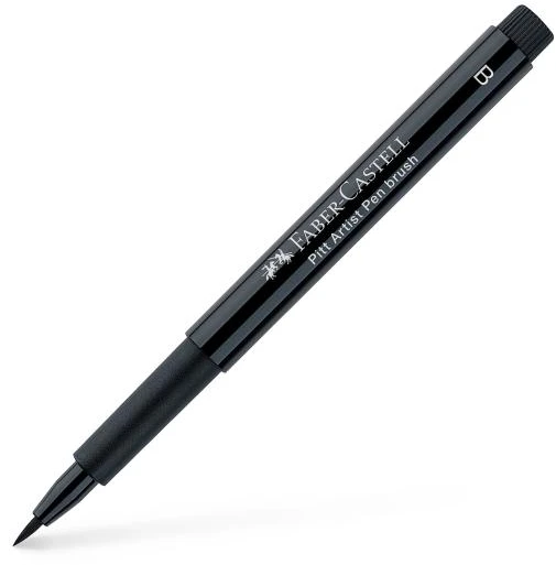 Rašikliai piešimui Faber-Castell Pitt Artist Pen #199, 4vnt (1.5, C, B, FM)