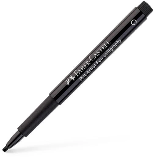 Rašikliai piešimui Faber-Castell Pitt Artist Pen #199, 4vnt (1.5, C, B, FM)