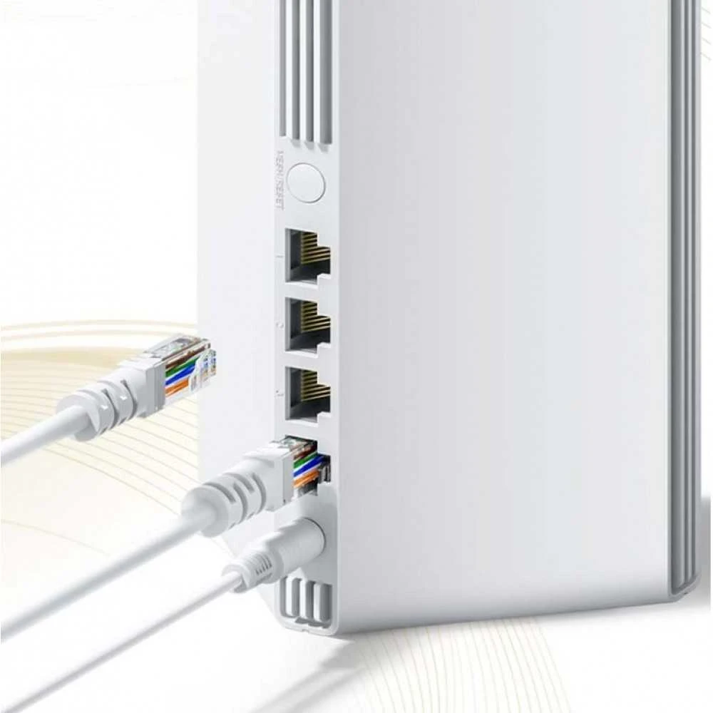 Maršrutizatorius Xiaomi Mesh System AX3000 NE (1 vnt.), Baltos spalvos