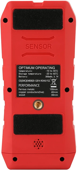 Metalų detektorius - UNI-T UT387E Metal Detector (detects metals, live wires, 2.4" screen)