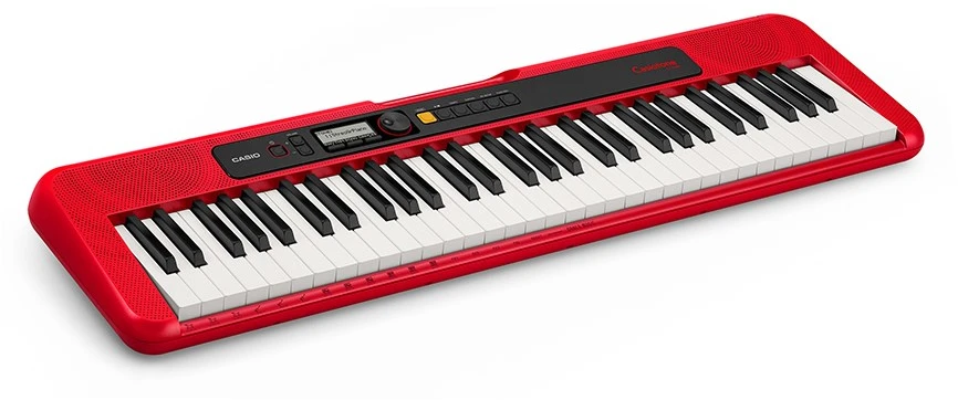 Casio CT-S200 MIDI keyboard 61 keys USB Raudona, Baltas