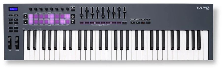 Novation FLKEY 49 MKI - MIDI klaviatūra, skirta FL Studio programinei įrangai, 49 klavišai.