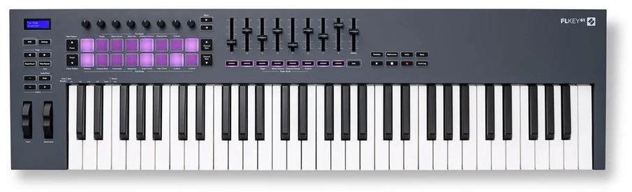 Novation FLKEY 61 MKI - MIDI klaviatūra, skirta FL Studio programinei įrangai, 61 klavišas.