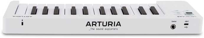 Arturia MicroLab MK3 Baltas - Kompaktowy kontroler MIDI