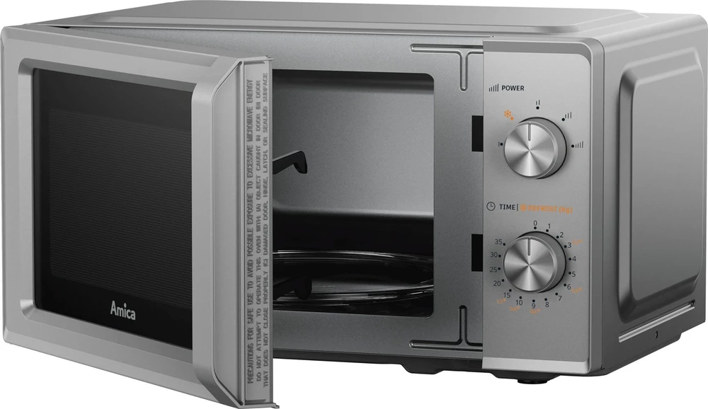 Mikrobangų Krosnelė - Amica MMF20M4S 20 L 700 W Sidabrinė