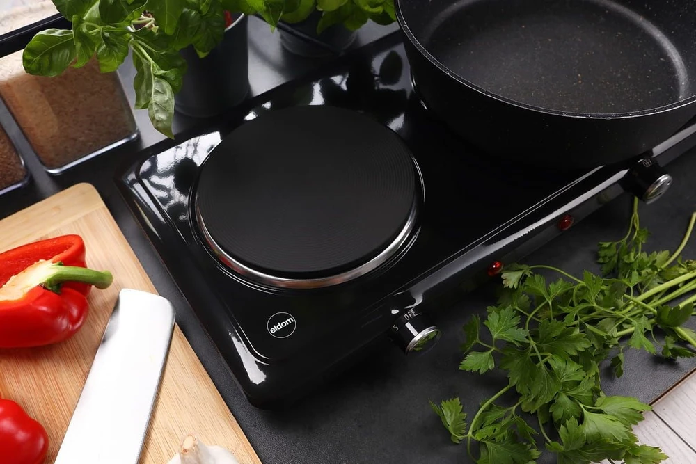 ELDOM PG22 ELECTRIC DOUBLE-PLATE COOKER 2500W