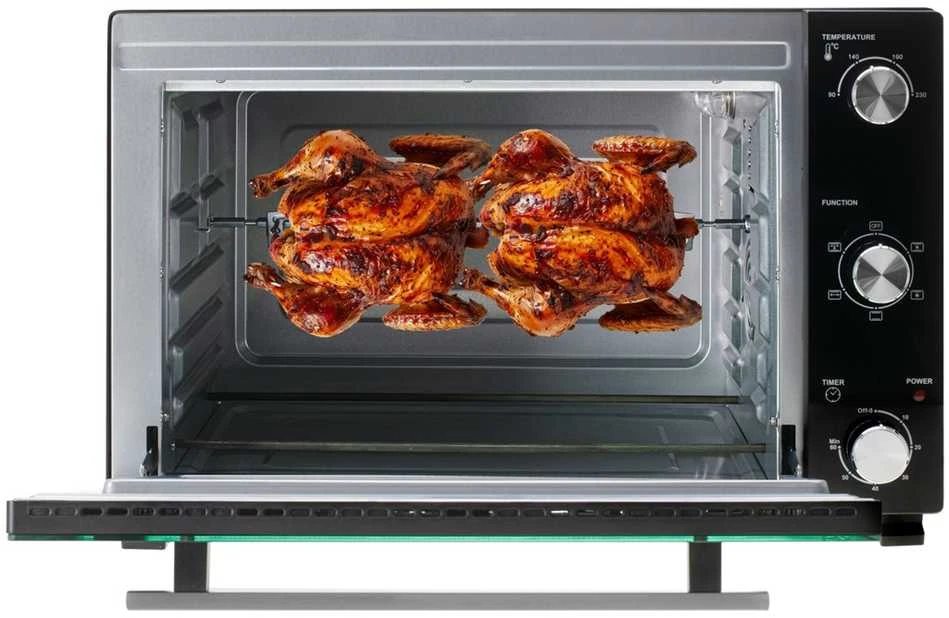 Mikrobangų krosnelė Adler Electric orkaitė | AD 6026 | 48 L | 1800 W | Juodas
