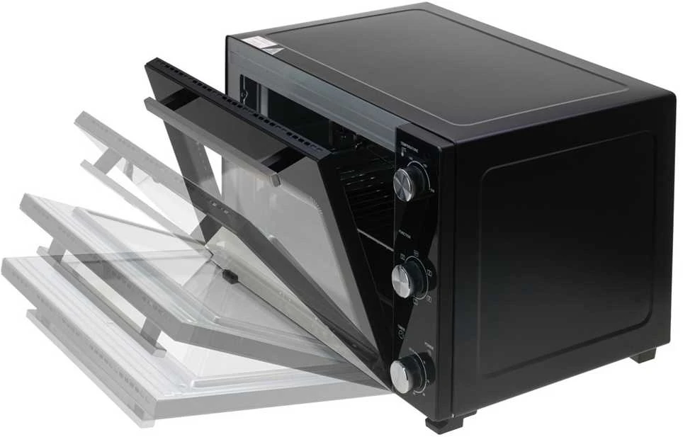 Mikrobangų krosnelė Adler Electric orkaitė | AD 6026 | 48 L | 1800 W | Juodas