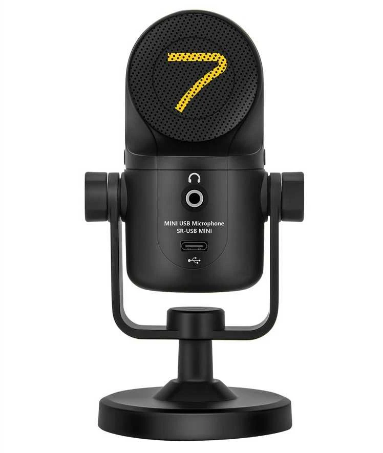 Mikrofonas - 7Ryms SR-USB MINI Kondensatorinis USB-C Cable Release 16mm Diafragma