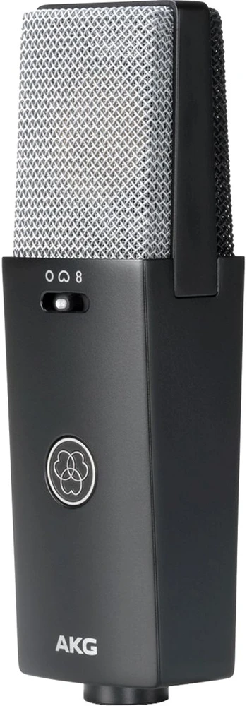 AKG C114 - didelės diafragmos daugiakanalis kondensatorinis mikrofonas (juodas)