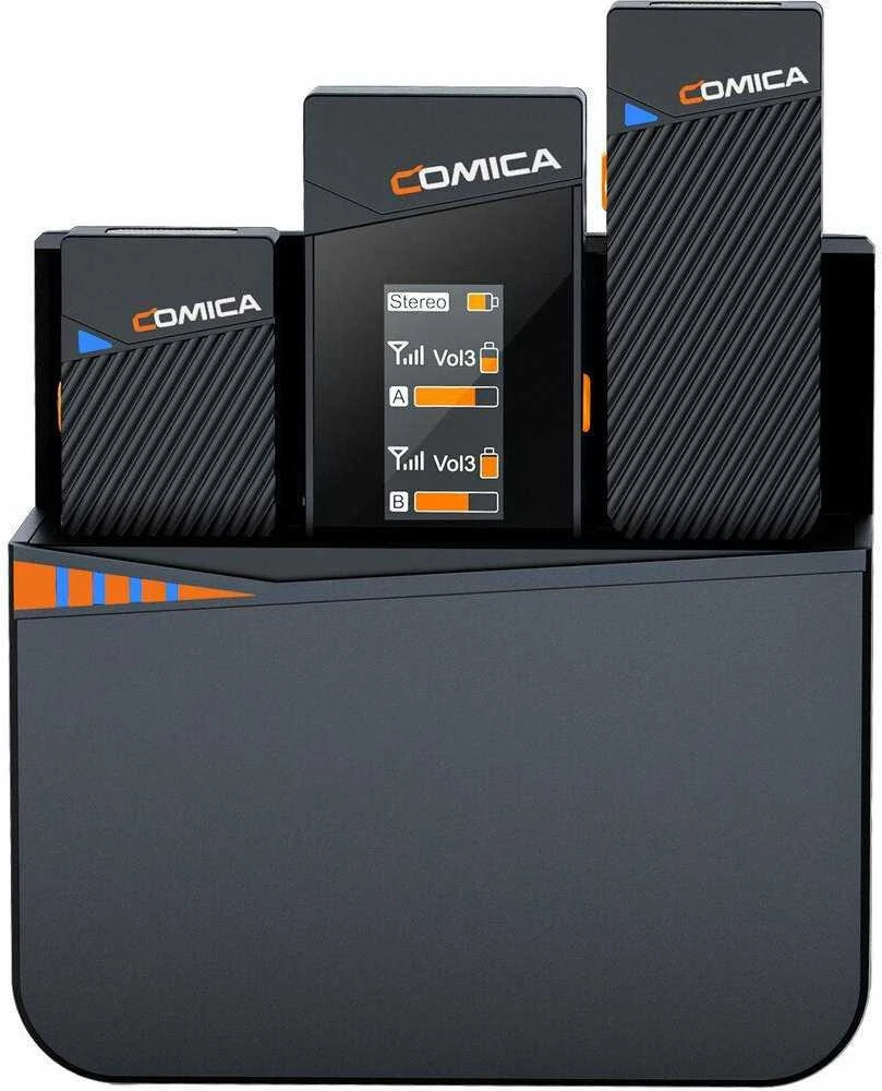 Mikrofonas - Comica Vimo C3 belaidė sistema kameroms ir išmaniesiems telefonams