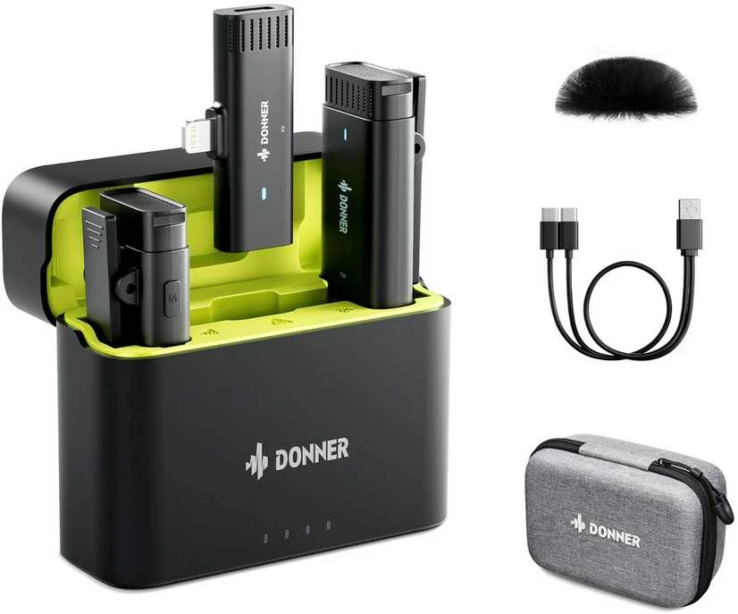 Donner VPM10 - lavalier mikrofonas, skirtas iOS įrenginiams