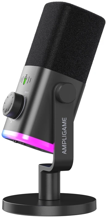 Mikrofonas - Fifine AM9 Dinaminis USB/XLR Juodas