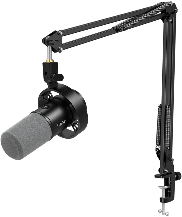 Mikrofonas - Fifine K688CT Dinaminis Mikrofonas, Juoda