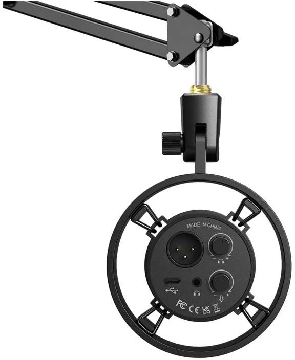 Mikrofonas - Fifine K688CT Dinaminis Mikrofonas, Juoda