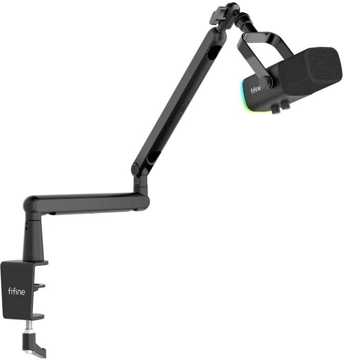 Mikrofonas - Fifine TAM8 Dinaminis USB ir XLR Kardioidinis Vokalinis Instrumentas Juodas