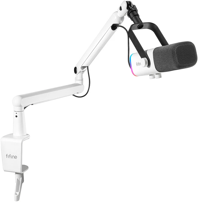 Mikrofonas - Fifine TAM8W Dinaminis USB/XLR Kardioidinis Baltas