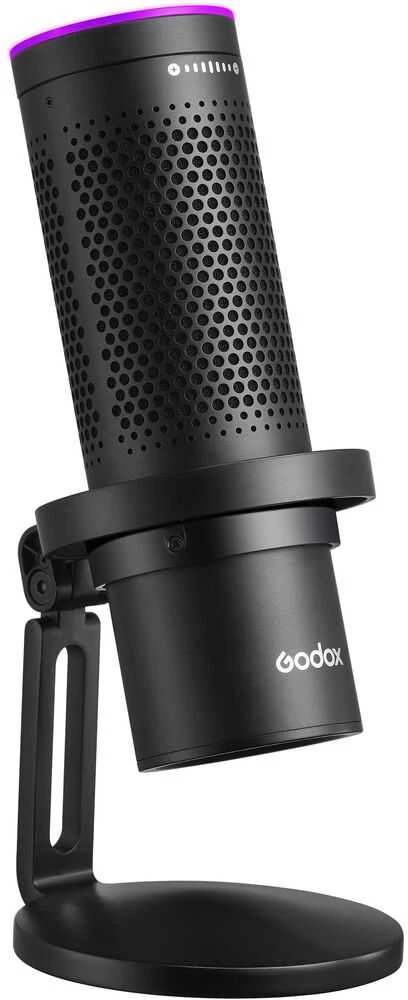 Mikrofonas - Godox EM68X USB kondensatorius 20Hz-20kHz RGB