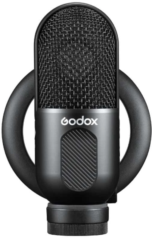 Mikrofonas - Godox UMic12 USB kondensatorinis kardioidinis su ausinių lizdu juodas