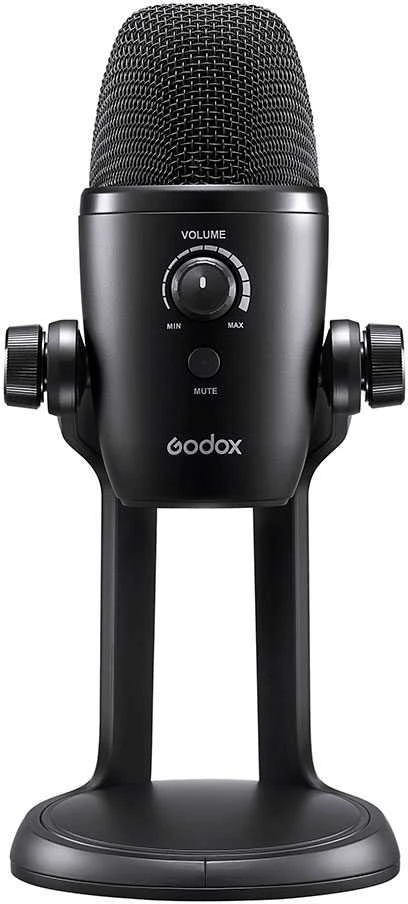 Mikrofonas - Godox UMic82 USB kondensatorinis kardioidinis omnidirekcinis juodas