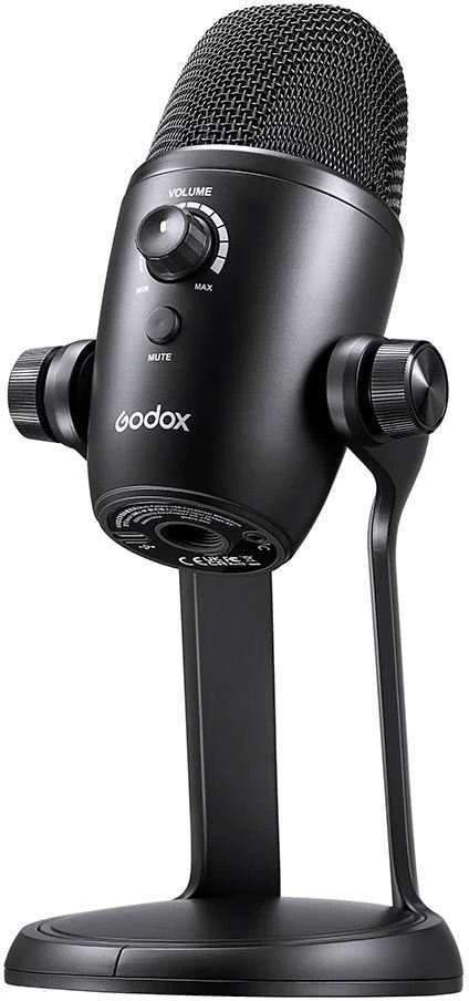 Mikrofonas - Godox UMic82 USB kondensatorinis kardioidinis omnidirekcinis juodas