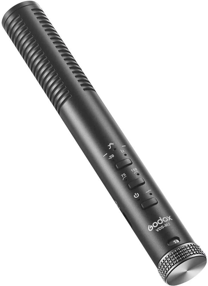 Mikrofonas - Godox VDS M2 Supercardioid Condenser 20Hz-20kHz USB Juodas