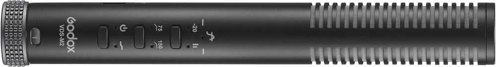 Mikrofonas - Godox VDS M2 Supercardioid Condenser 20Hz-20kHz USB Juodas